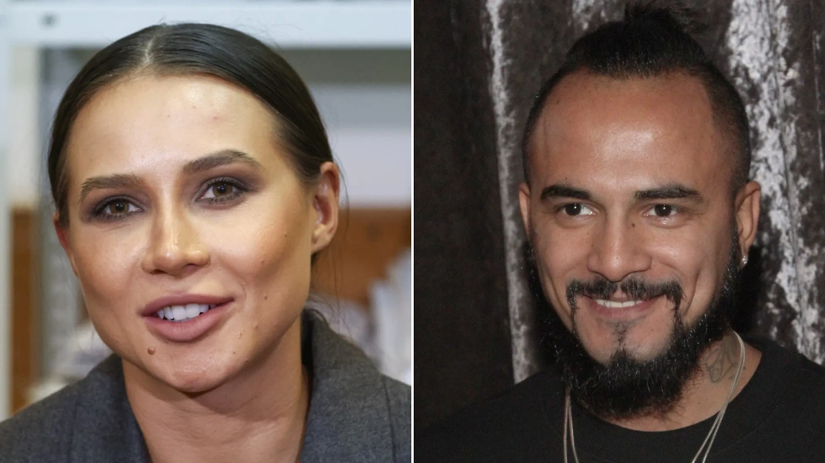 Блогерша Лерчек (Валерия Чекалина) и рэпер Натан (Натан Миров). Обложка © ТАСС /Станислав Красильников, Сергей Виноградов