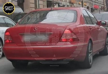 «Мерседес» Лебединского. Фото © SHOT