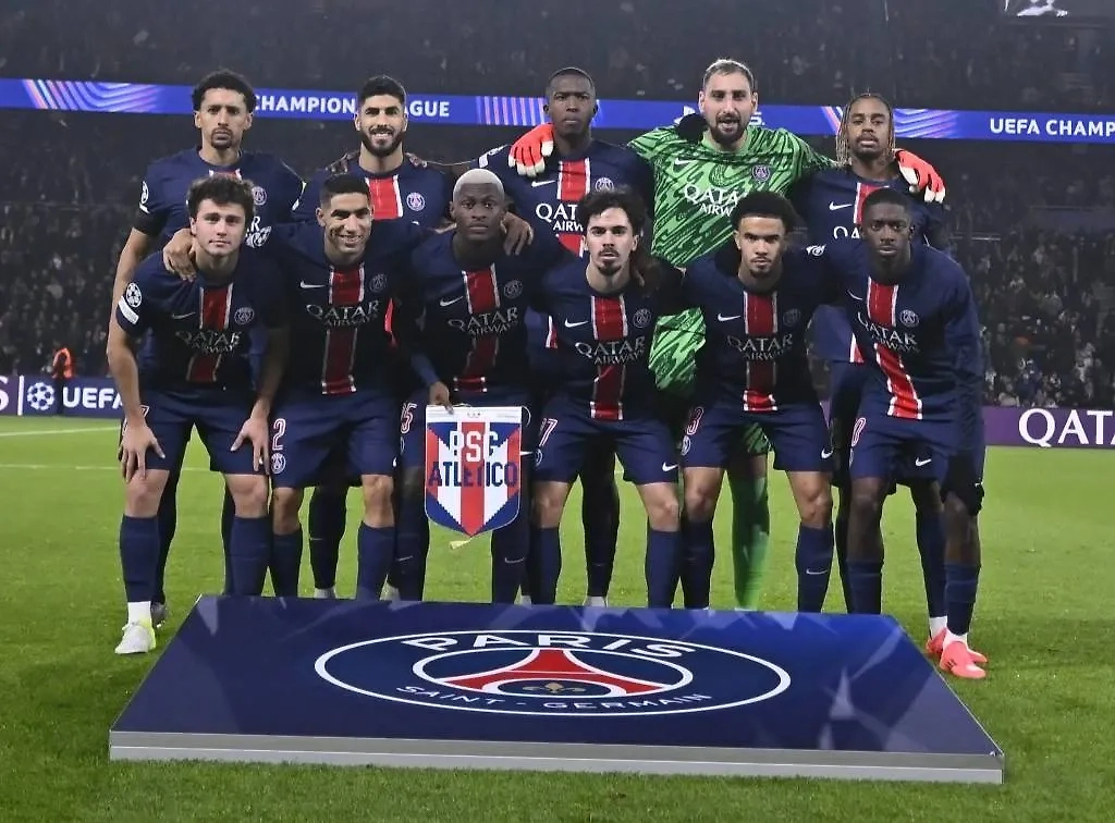 Состав ПСЖ на игру с «Атле»Обложка © X / Paris Saint-Germain