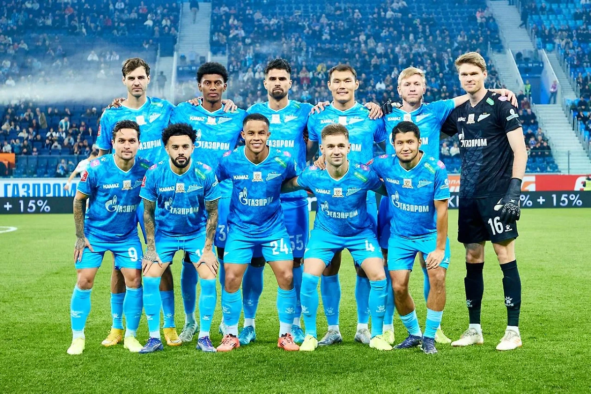 Состав «Зенита» на матч Кубка России с «Ахматом». Обложка © Telegram / Футбольный клуб «Зенит»