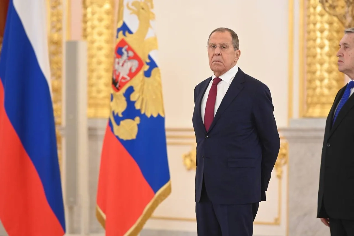 Глава МИД РФ Сергей Лавров. Обложка © Life.ru