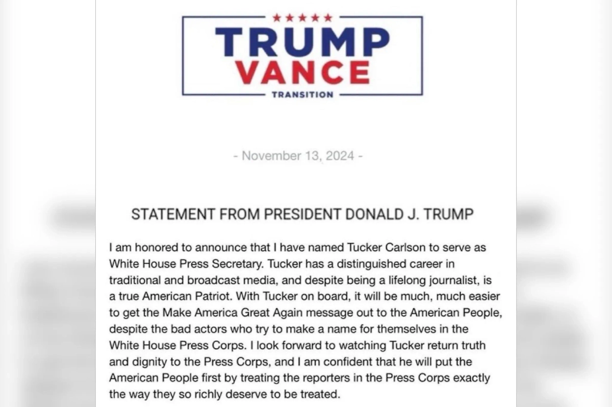 Фейковое заявление. Фото © X / Donato Yaakov Secchi