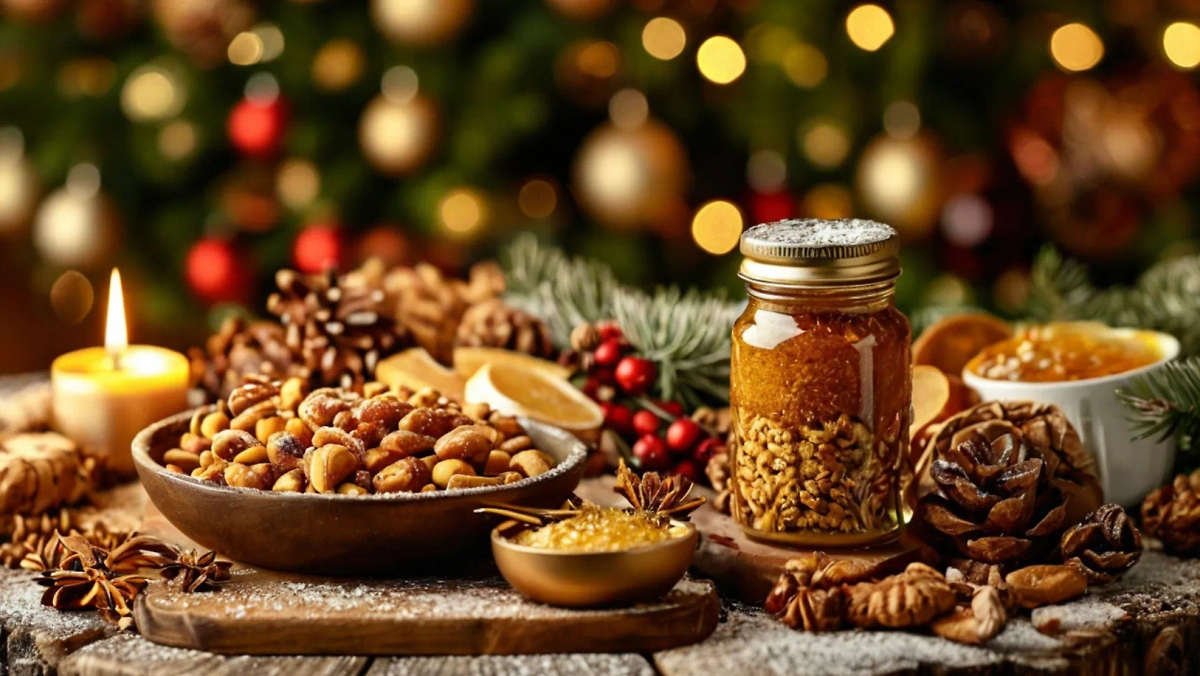 Новогодний стол 2025: главные блюда и их секреты. Фото © «Шедеврум»