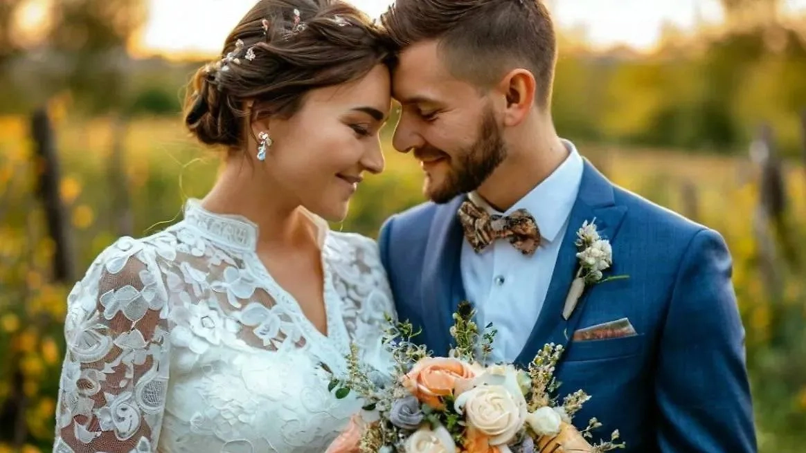 Во время празднования принято поздравлять супругов в стихах или прозе. Фото © «Шедеврум»