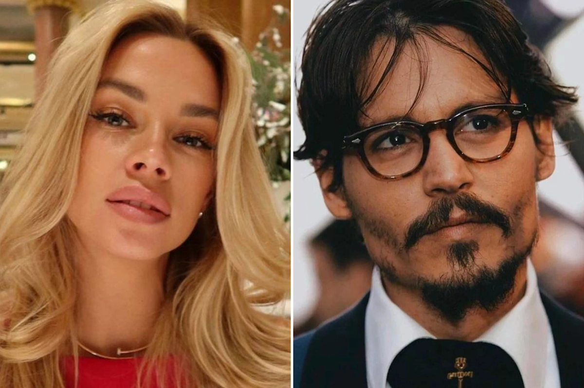 Модель Юлия Власова и актёр Джонни Депп. Обложка © Instagram (признан экстремистской организацией и запрещён на территории Российской Федерации)/ im_iuliia, chendaniellee