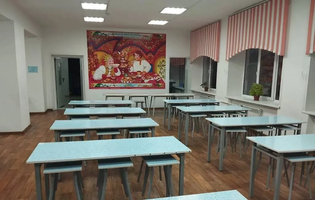 Столовая школы. Фото © Telegram / ГСУ СК России по Красноярскому краю и Республике Хакасия