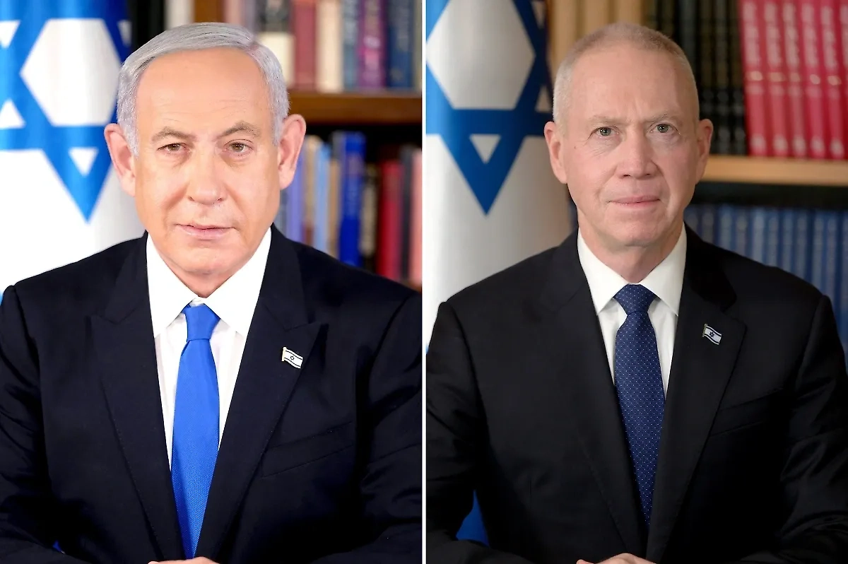 Биньямин Нетаньяху и Йоав Галант. Обложка © Wikipedia / Avi Ohayon, Wikipedia / Avi Ohayon