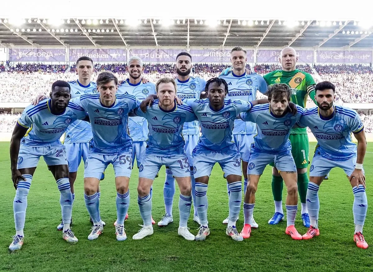 Игроки футбольного клуба «Атланта». Обложка © Х / Atlanta United FC