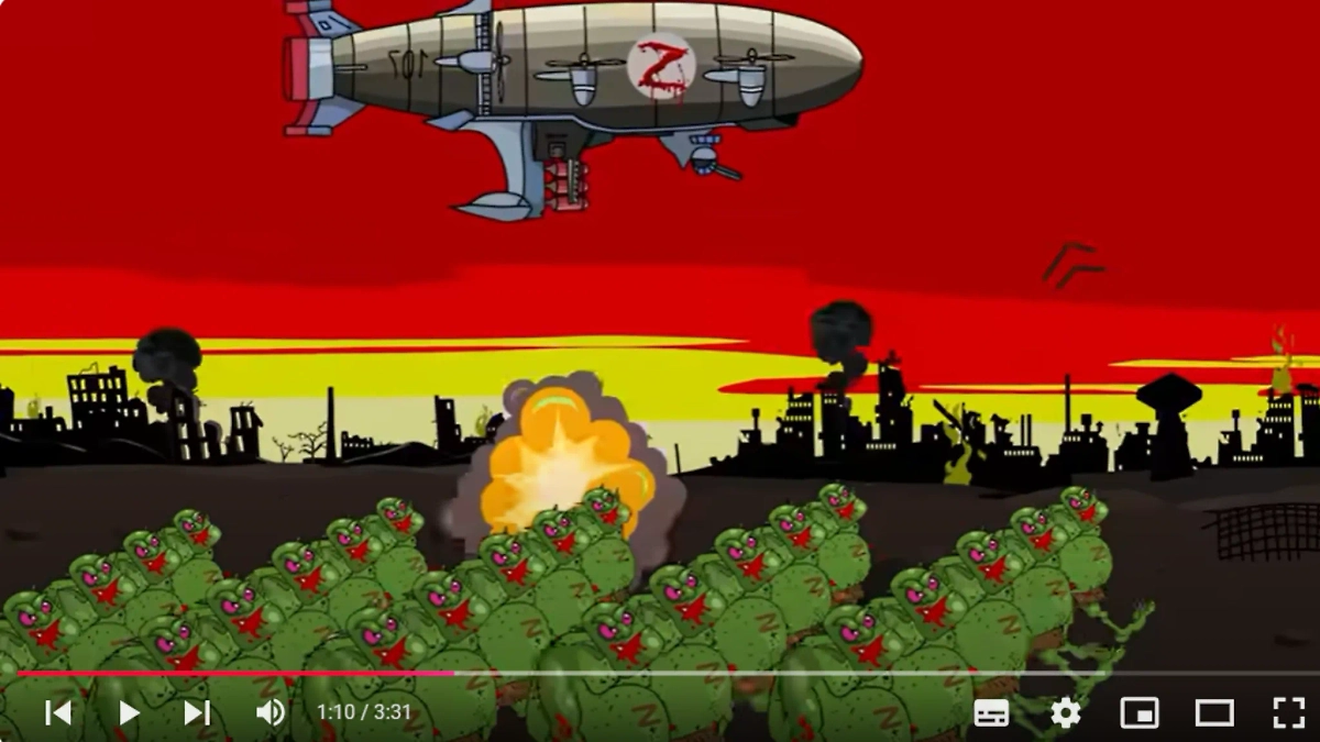 Россияне-орки. Фото © YouTube / Masyanya Kuvaeva