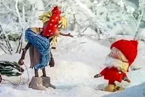 Что посмотреть из новогодних мультфильмов СССР. Кадр из мультфильма «Новогодняя сказка», режиссёр Владимир Дегтерев, сценарист Людмила Васильева-Гангнус / Kinopoisk