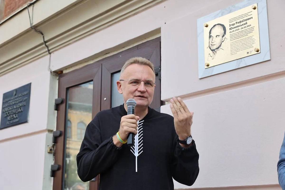 Мэр Львова Андрей Садовой. Обложка © Telegram / Андрій Садовий