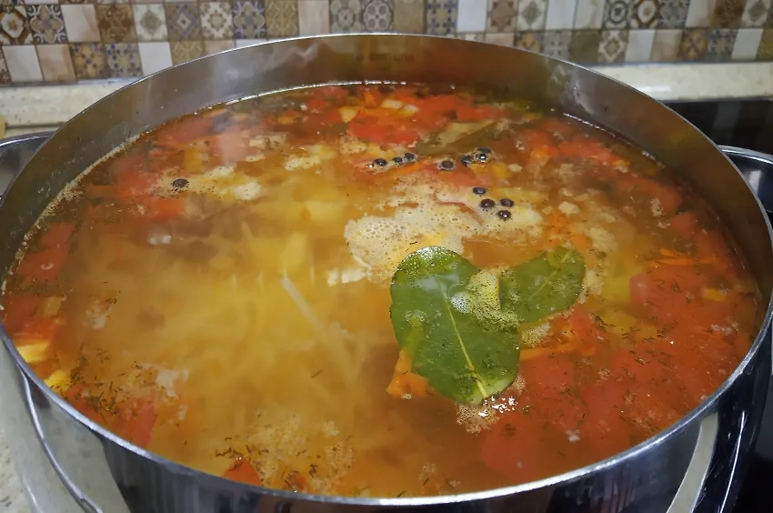 Пошаговый рецепт, как приготовить дома щи с капустой. Фото © Shutterstock / FOTODOM / Sofya Koroleva