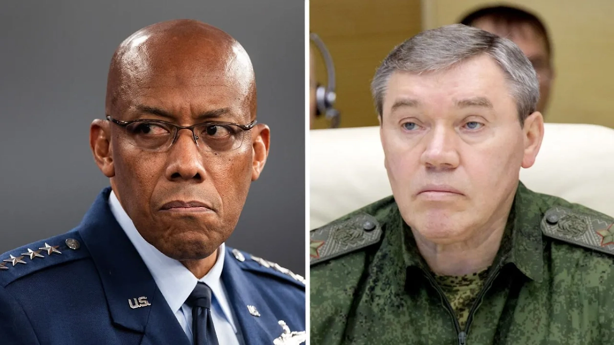 Чарльз Браун, Валерий Герасимов. Обложка © ТАСС / EPA / ТАСС / Вадим Савицкий