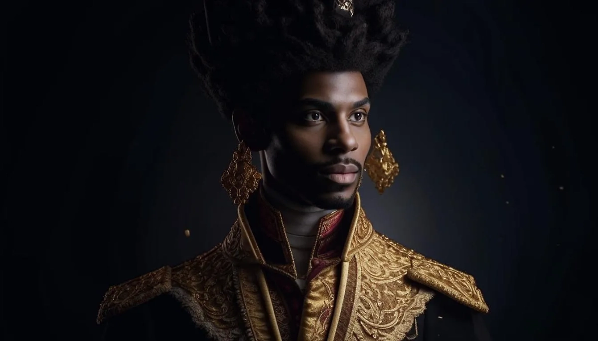 Князь Мышкин получился весьма импозантным: афрофутуризм добавил ему стиля. Фото © Kandinsky