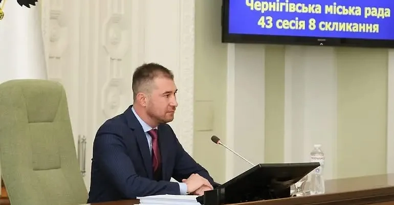 И.о. мэра Чернигова Александр Ломако. Обложка © Facebook (соцсеть запрещена в РФ; принадлежит корпорации Meta, которая признана в РФ экстремистской) / zn.ua