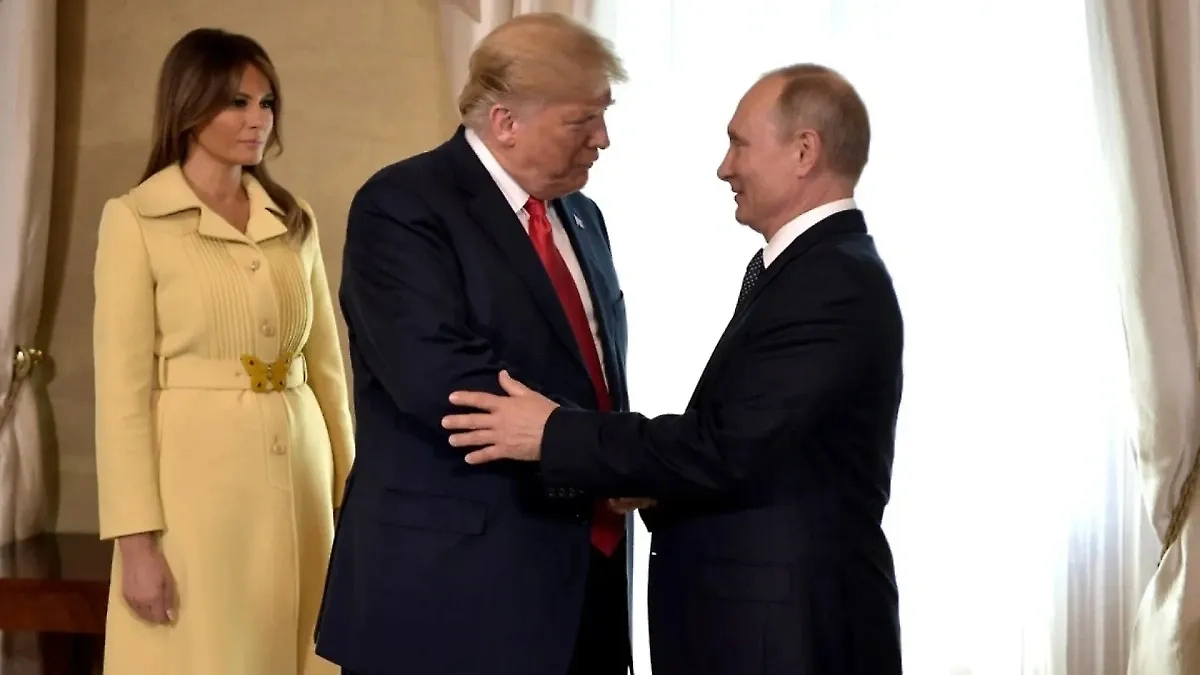 Владимир Путин с Дональдом Трампом и Меланией Трамп. Фото © kremlin.ru