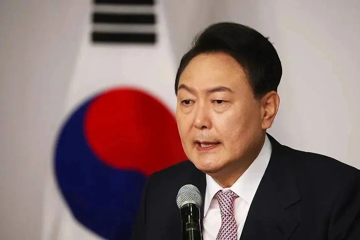 Президент Южной Кореи Юн Сок Ёль. Обложка © Getty Images / Pool