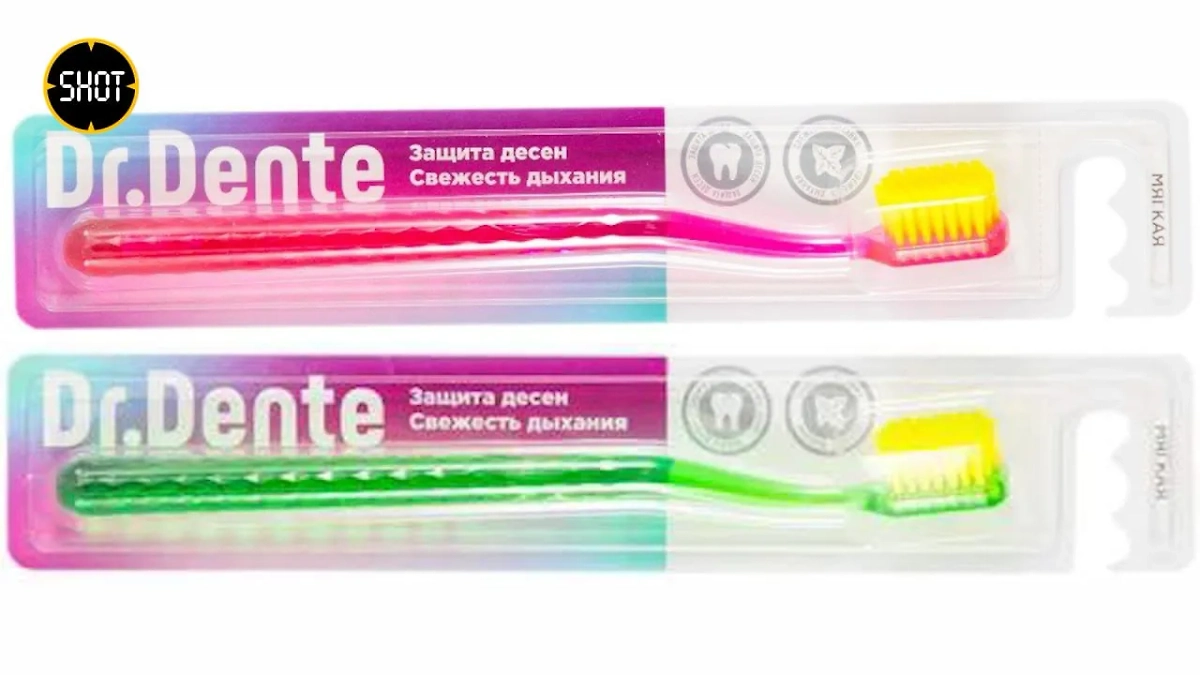 Зубная щётка с удобной и стильной рукояткой, придуманная Андреем Беловым. Фото © Telegram / SHOT