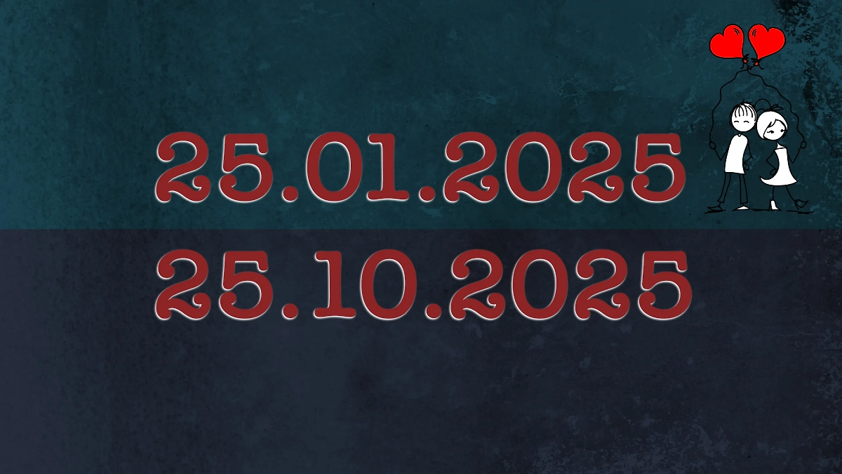 Какая энергетика у зеркальных дат 25.01.2025 и 25.10.2025. Фото © Life.ru