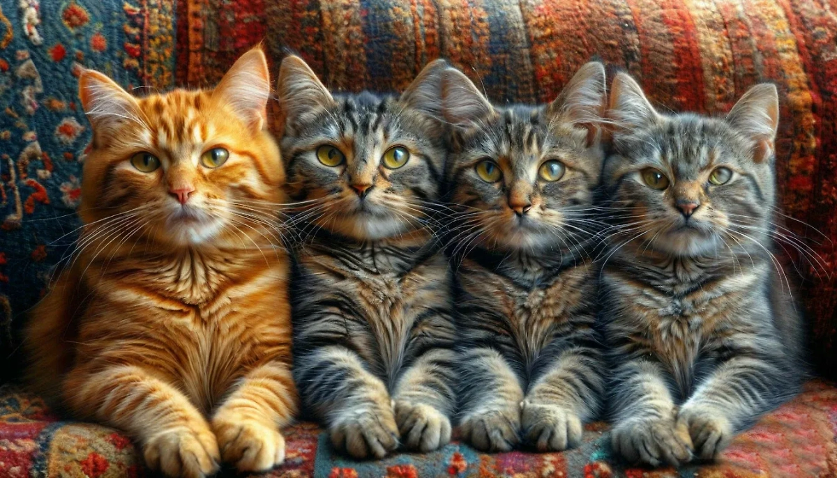 Если вы видите во сне стаю кошек или просто много кошачьих, значит, вам надо серьёзнее относиться к своей жизни. Фото © Шедеврум