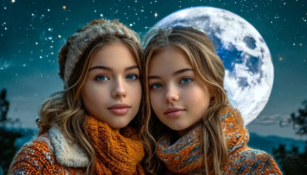 Последнее полнолуние-2024 поражает: это одновременно полная Луна в знаке зодиака Близнецы и последний день ретроградного Меркурия. Фото © Шедеврум