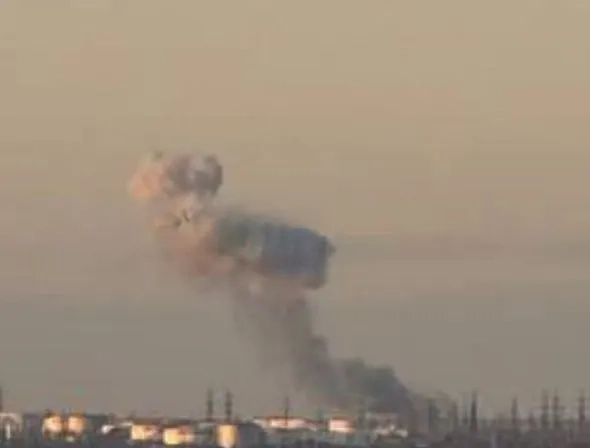 Взрыв в Одессе. Фото © Телеграм / ИЗНАНКА