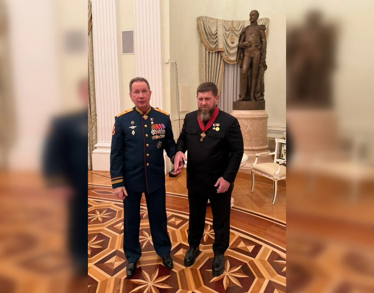 Виктор Золотов и Рамзан Кадыров. Обложка © Telegram / Kadyrov_95
