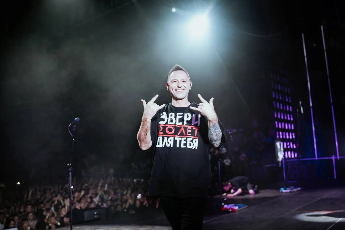 Роман Билык (он же Рома Зверь). Обложка © Telegram / ЗВЕРИ