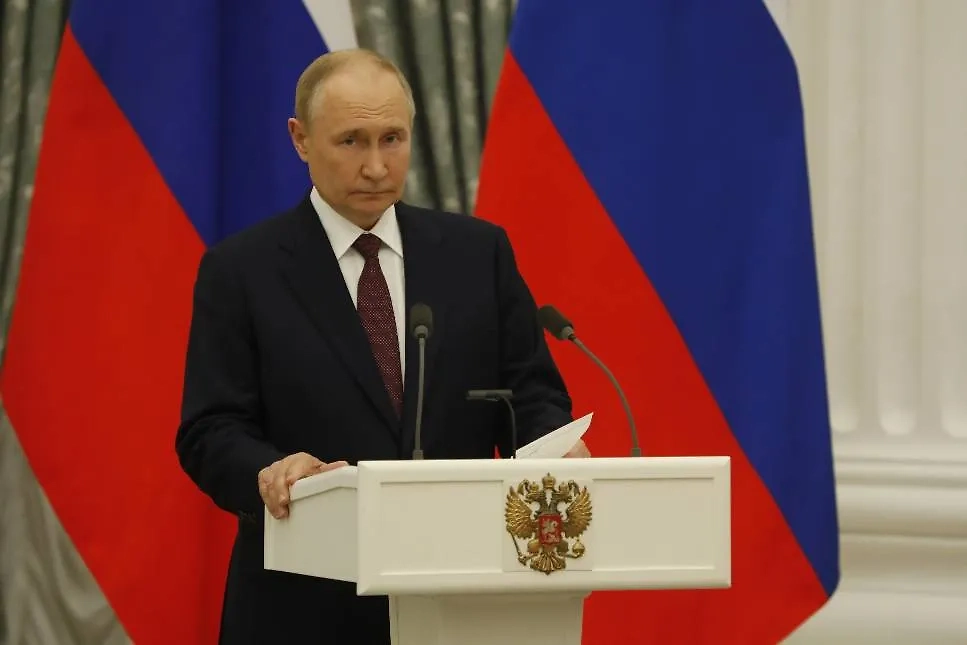 Президент России Владимир Путин. Обложка © Life.ru 