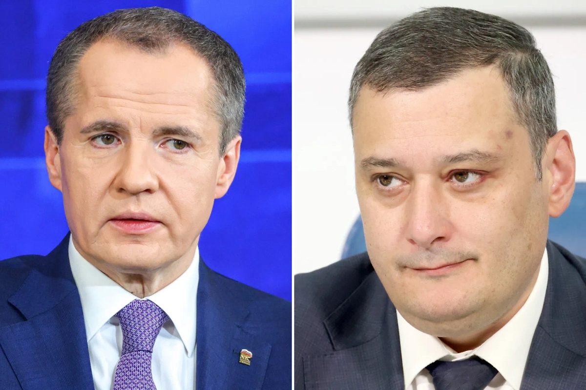 Вячеслав Гладков и Александр Хинштейн. Обложка © ТАСС / Антон Вергун, Максим Григорьев