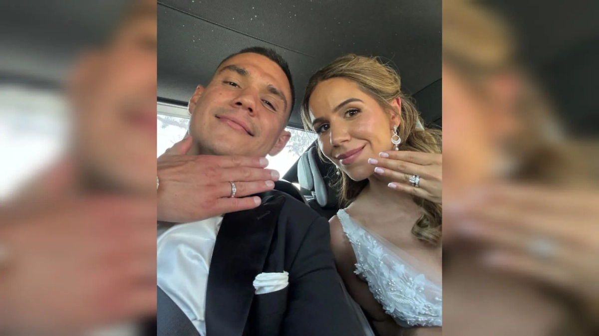 Боксёр Тим Цзю и его жена Александра Константин. Фото © Instagram (признан экстремистской организацией и запрещён на территории Российской Федерации)/ timtszyu