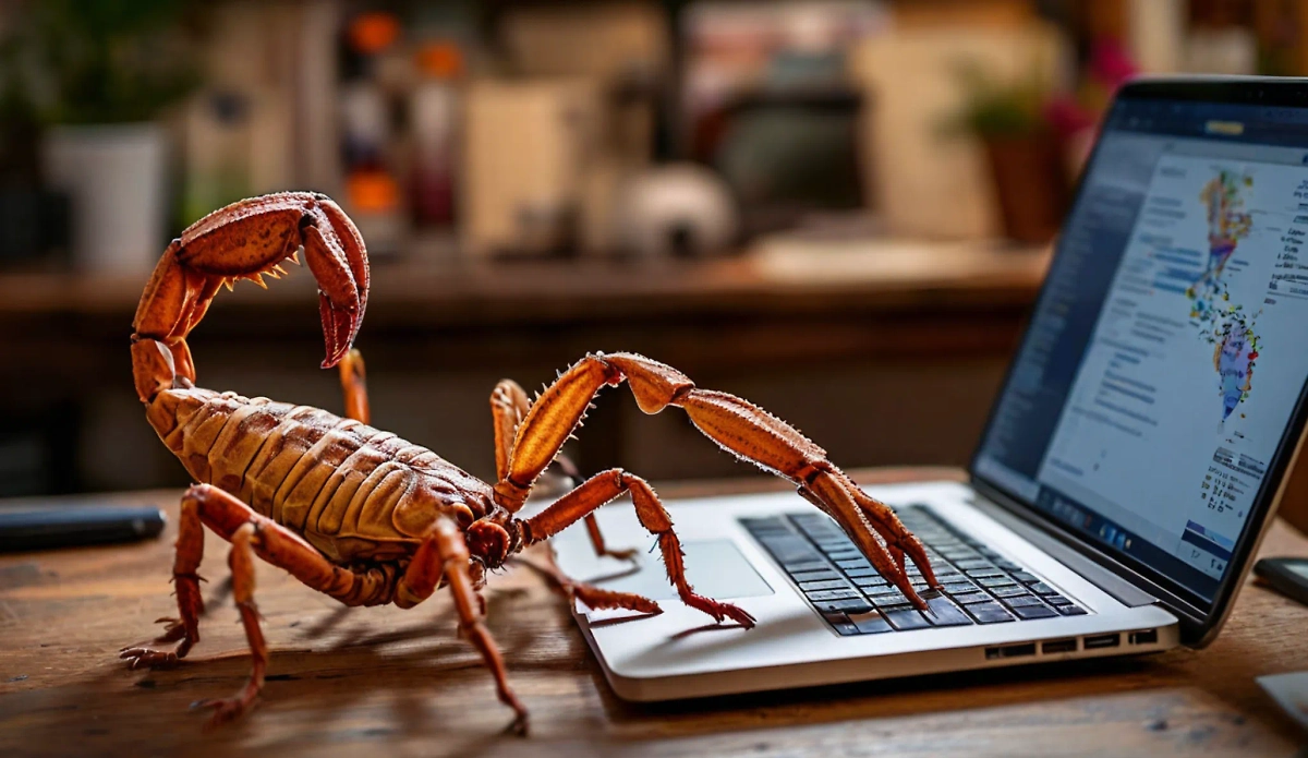 Знак зодиака Скорпион. В 2025 году им нужно использовать интуицию и психологию: это положительно повлияет и на карьеру. Фото © «Шедеврум»