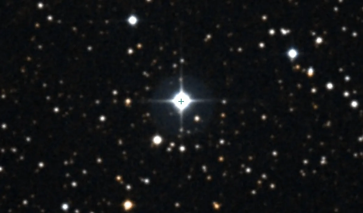 Звезда HD 7977. Фото © simbad.cds.unistra.fr