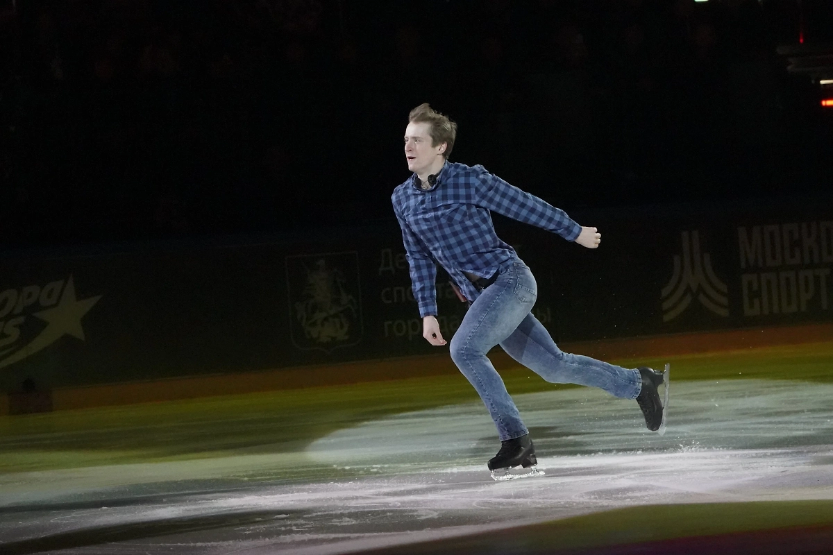 Фигурист Александр Самарин. Обложка © Агентство "Москва" / Пелагия Тихонова