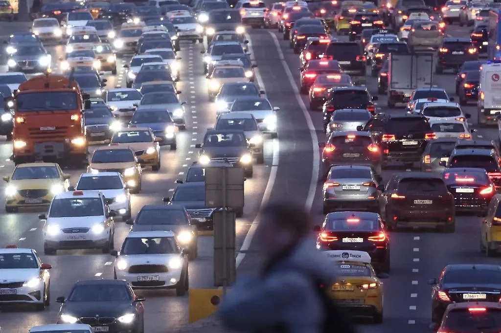 Транспортный коллапс в Балашихе. Фото © ТАСС / Валерий Шарифулин