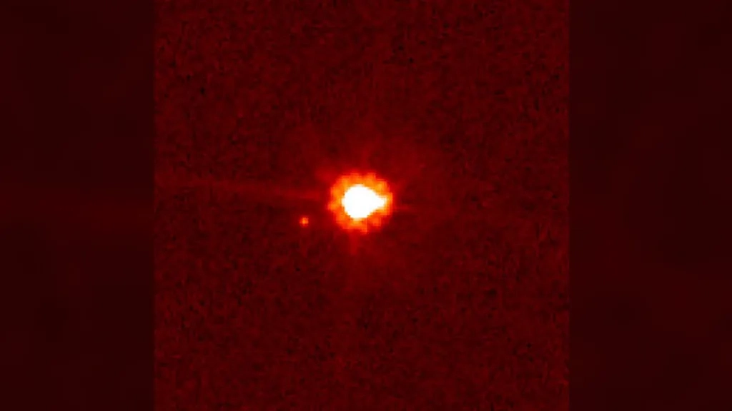 Карликовая планета Эрида, расположенная за Нептуном и почти достигающая его размеров. Фото © Wikipedia