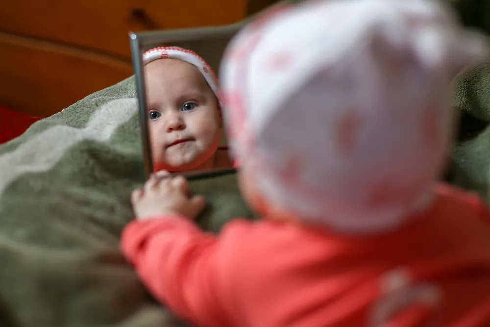 Судьба родителей и их детей зависит от того, увидит ли малыш своё отражение. Фото © Shutterstock