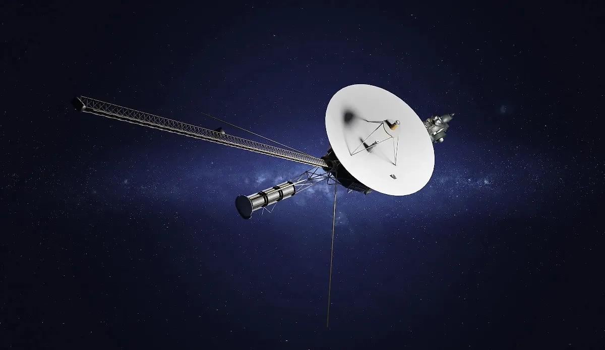 Два совершенно одинаковых космических аппарата — Voyager-1 и Voyager-2 — были запущены, соответственно, 5 сентября и 20 августа 1977 года. Обложка © Shutterstock