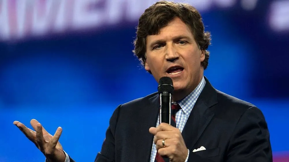 Американский телеведущий Такер Карлсон. Обложка © ТАСС / ZUMA