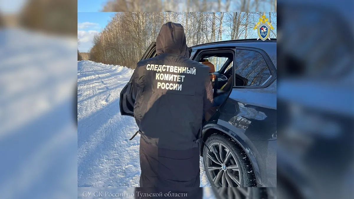 Депутат Тульской областной думы Михаил Грязев найден мёртвым в автомобиле на обочине дороги. Фото © СУ СК по Тульской области