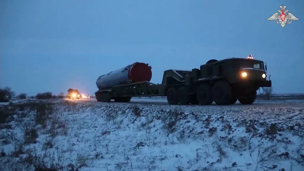 Ракетный комплекс шахтного базирования "Авангард". Фото © Telegram / Минобороны России