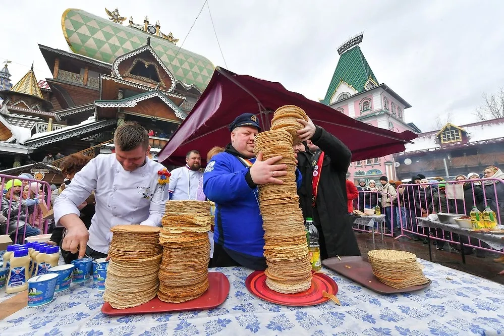 Широкая Масленица в Измайловском кремле. Обложка © Агентство "Москва" / Киселёв Сергей