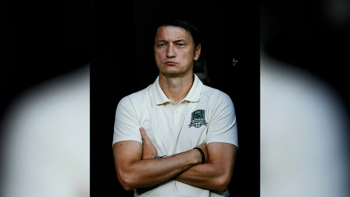 Сербский тренер Владимир Ивич. Обложка © Telegram / ФК "Краснодар" канал