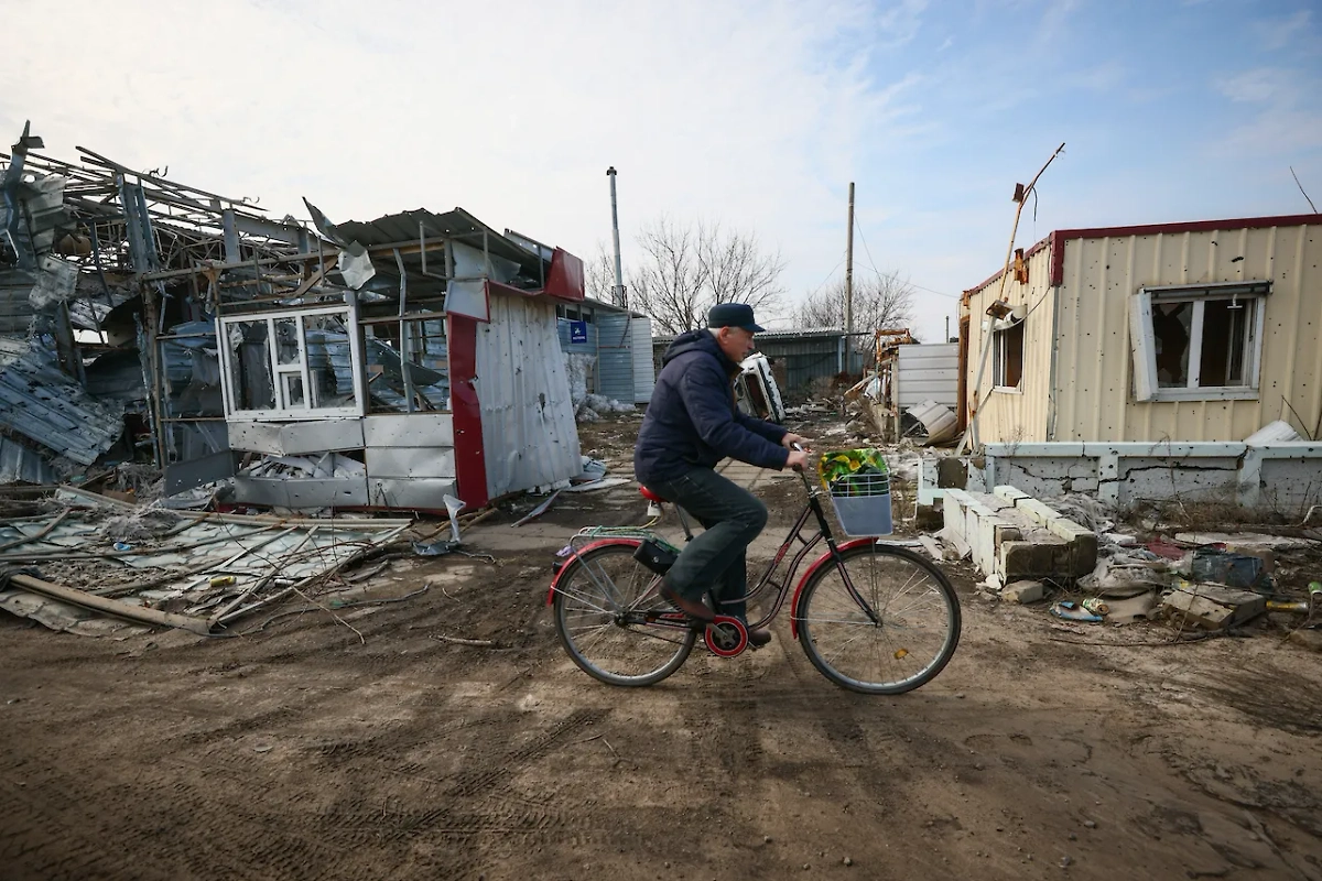 ВСУ обстреляли Тёткино под Курском. Обложка © ТАСС / Александр Река