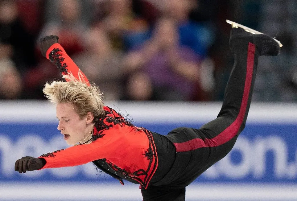 Американский фигурист Илья Малинин. Обложка © ТАСС / AP / Christinne Muschi