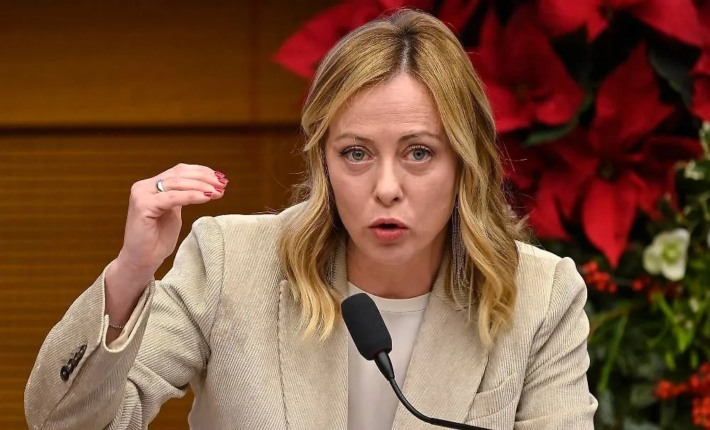 Джорджа Мелони. Обложка © TACC / EPA