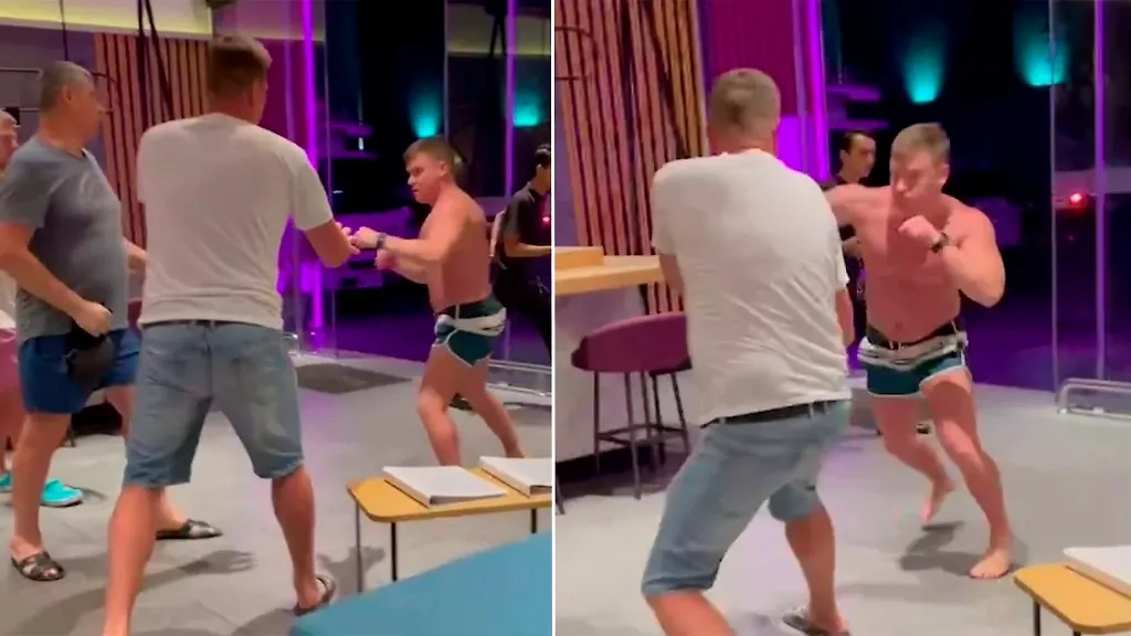 Драка Толстова с постояльцами отеля Glow Mira. Фото © The Phuket News