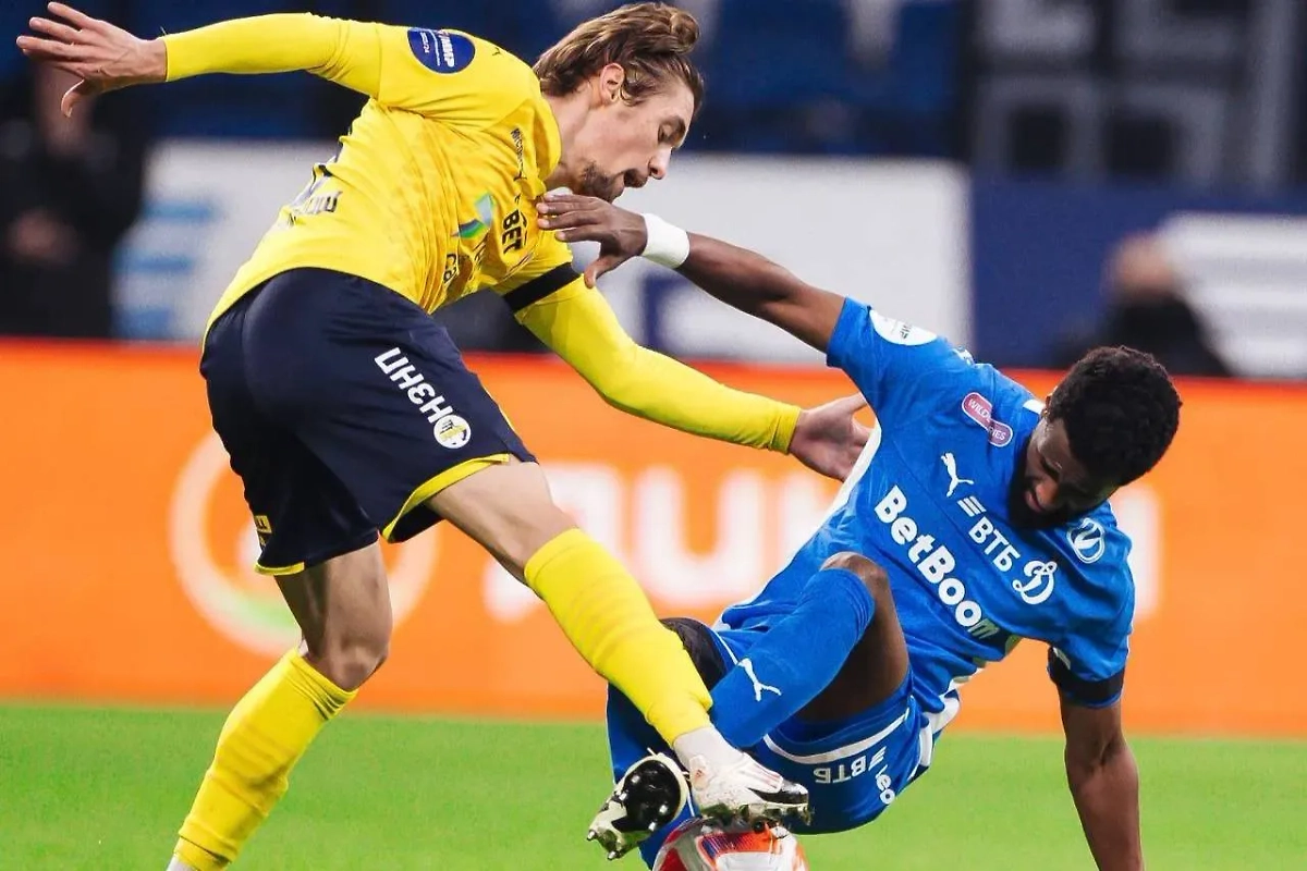 "Ростов" обыграл "Динамо" с разгромным счётом. Обложка © Telegram / ФК "Динамо" (Москва)