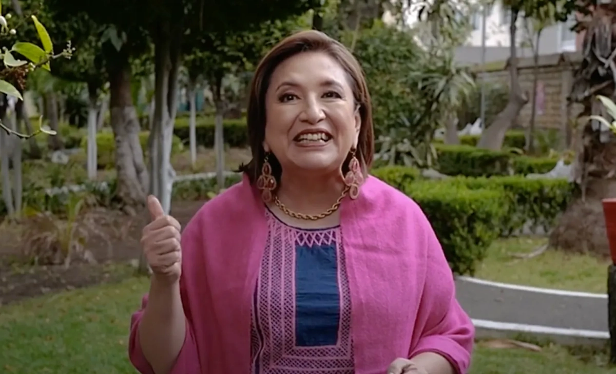 Сочитль Гальвес ведёт очень эксцентричную предвыборную кампанию. Фото © t.me / XochitlGalvezMexico