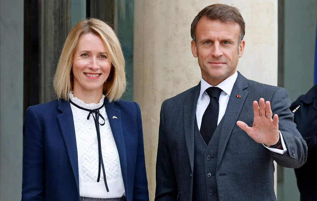 Кая Каллас с лидерами Украины, НАТО, ЕС и США. Фото © Getty Images / Chesnot